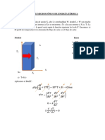 Balance Microscópico de Energía Térmica