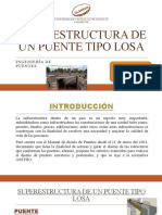 Superestructura de Un Puente Tipo Losa