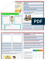 DIA 3 Escribimos Una Lista de Las Actividades Que Realizan en Familia