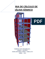 MEMORIA DESCRIPTIVA Y DE CÁLCULO DE ANÁLISIS SÍSMICO-JLO 6P+Az