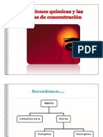 Disoluciones y Las Diferentes Medidas de Su Concentración