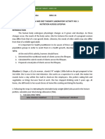 Graziella Beatriz A. Cabuyadao BSN 2-B Nutrition and Diet Therapy Laboratory Activity No. 5 Nutrition Across Lifespan