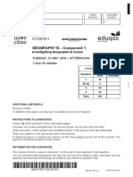 June 2019 QP - Component 1 WJEC Geography (B) GCSE