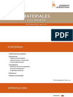 Clase 17. Materiales Poliméricos