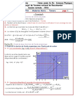 Examen National Physique Chimie SPC 2016 Normale Corrige 1