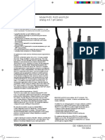 General Specifications: Model PH20, FU20 and FU24 Analog 4 in 1 PH Sensor