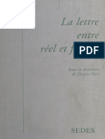 La Lettre Entre Reel Et Fiction