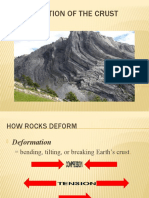 Deformation of The Crust