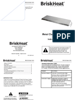 Metal Clad Hopper Heater: Instruction Manual