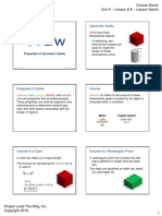 5.4.A Properties Geometric Solids.