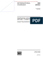 International Standard: Liquid Pumps and Pump Units - Noise Test Code - Grades 2 and 3 of Accuracy