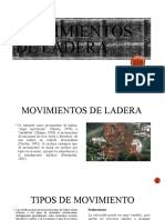 Movimientos de Ladera (Resumen Libro Gonzalez - Vallejo)