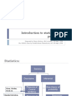 Basic Statistics and Probability