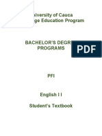 University of Cauca Language Education Program