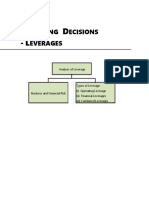 Inancing Ecisions Everages: Analysis of Leverage