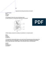 Digestion MCQ