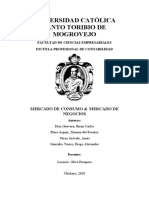 Mercados de Consumo y Mercados de Negocios