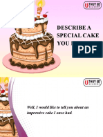 P23-Describe A Cake You Had