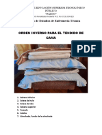 Orden Inverso para El Tendido de Cama