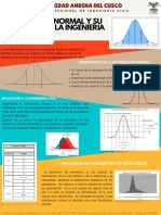 Distribucion Normal y Su Aplicacion A La Ingenieria Civil