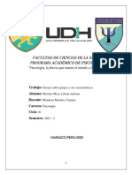 Ensayo Sobre Grupos y Sus Características