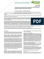 Formulation and Evaluation of Montelukast Sodium and Levocetirizine Dihydrochloride Sublingual Tablets