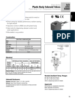 Plastic Body Solenoid Valves: Features