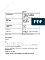 Component List Efficent Insulation