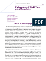 Spirkin, A. - Philosophy As A World-View and A Methodology