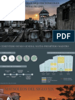 Análisis de Los Estilos Arquitectónicos en El Cementerio General de Lima