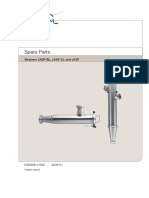 Spare Parts: Strainers LKSF-BL, LKSF-CL and LKVF