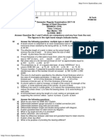 Btech Civil 5 Sem Design of Steel Structure Pci5i102 2018