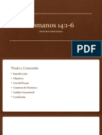 Romanos 14 .1-6