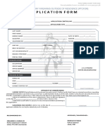 Application Form: Permit To Carry Firearms Outside of Residence (Ptcfor)