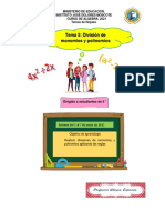 Matematicas Tema 5. División de Monomios y Polinomios12mayo2021