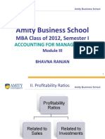 Amity Business School: MBA Class of 2012, Semester I