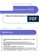 Module 1: Introduction To OOAD: (Object-Oriented Analysis and Design)