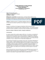 Guia No. 5, SAP-105 Valor: 3 Puntos Tema: Revisión Bibliográfica Tiempo de Realización Dos Semanas Modalidad - Grupal Bibliografía Recomendada