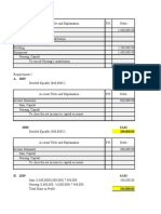 Partnership Operations - Problems A-D