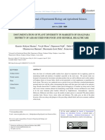 Journal of Experimental Biology and Agricultural Sciences