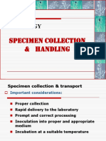 Mycology: Specimen Collection & Handling