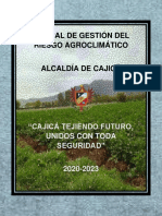 Manual de Gestión Del Riesgo Agroclimático 2020