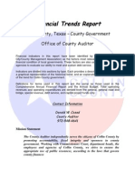 Financial Trends Report: Collin County, Texas - County Government Office of County Auditor