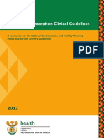 National Contraception Clinical Guidelines