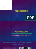 Acoso Escolar Perfiles Psicosociales