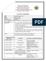 Tree Planting Activity Request