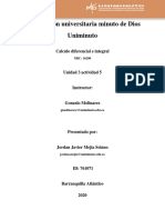 Actividad 5 de Calculo Diferencial e Integral