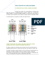 Normas para Ponchar Un Cable de Redes