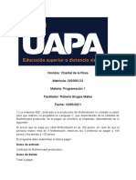 Tarea 4 Programacion 1