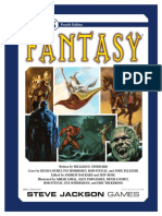 Gurps Fantasy 4e